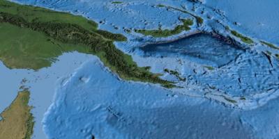 Anzeigen der Sat-Karte von papua-Neuguinea